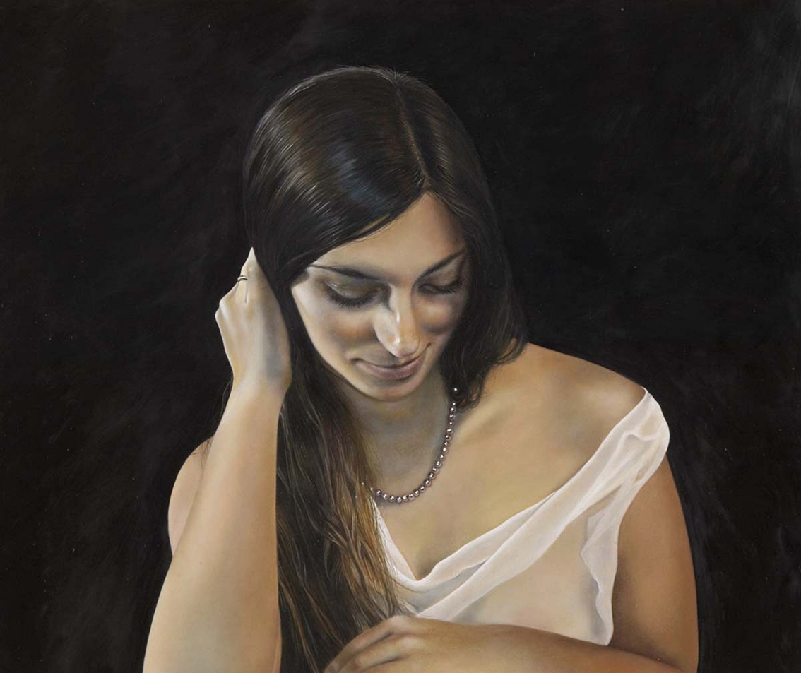Anna, 2007 – Oil on Canvas, 52 x 73 cm – Ginny Page